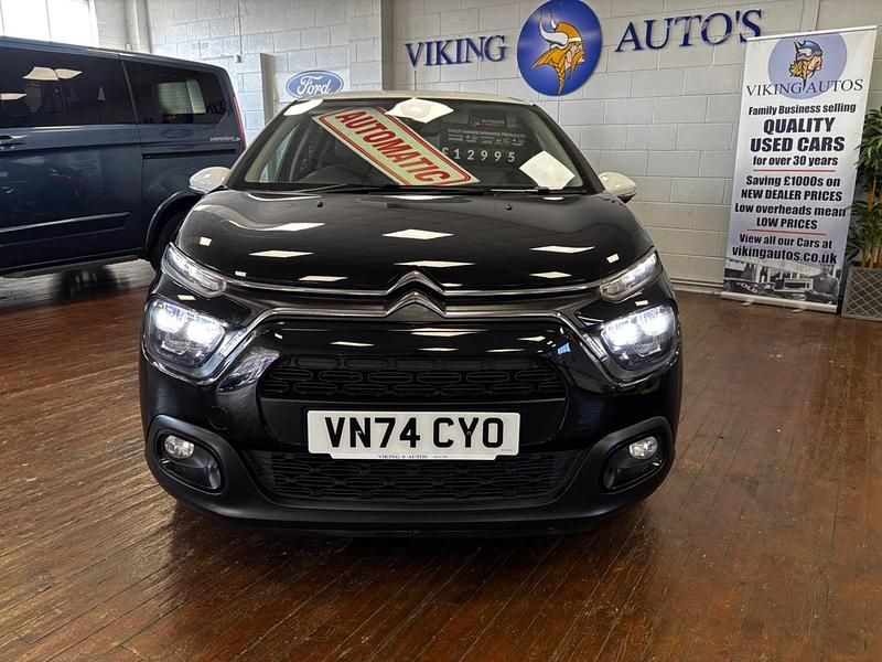 Used Citroën C3 PureTech 110 HP (80 kW) 2024 Black Hatchback