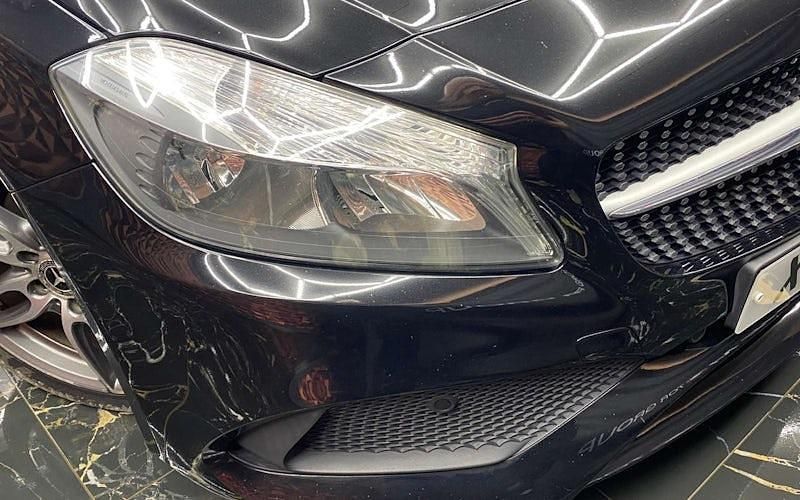 Używany Mercedes A200 AMG line 136 KM (100 kW) 2017 Czarny Hatchback