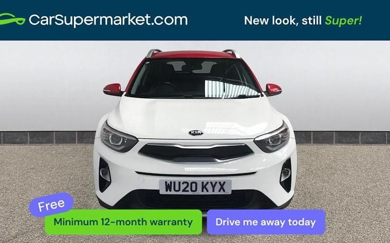 Used Kia Stonic 120 HP (88 kW) 2020 White SUV
