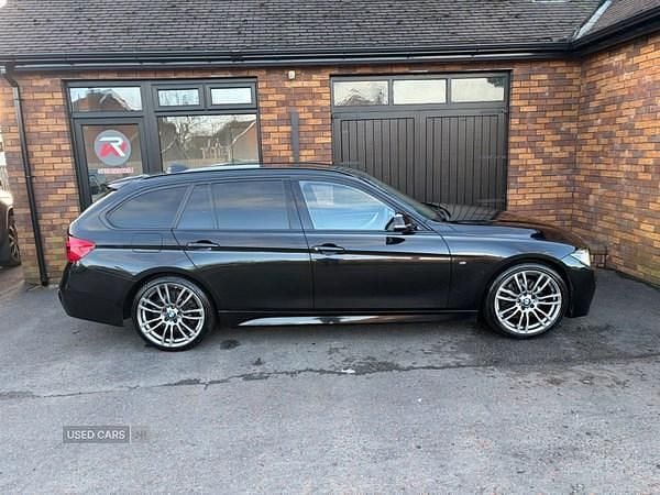 Used BMW 330 M Sport 255 HP (187 kW) 2018 Black Estate
