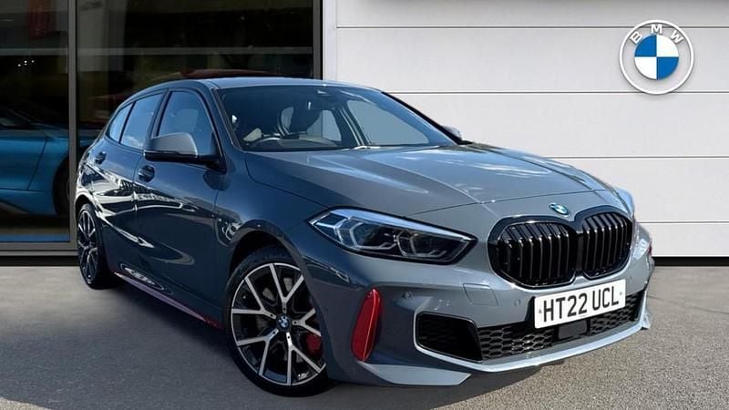 Grey Used 2022 BMW 128 Shadowline | £23,811 (Good price) - Image 1/4