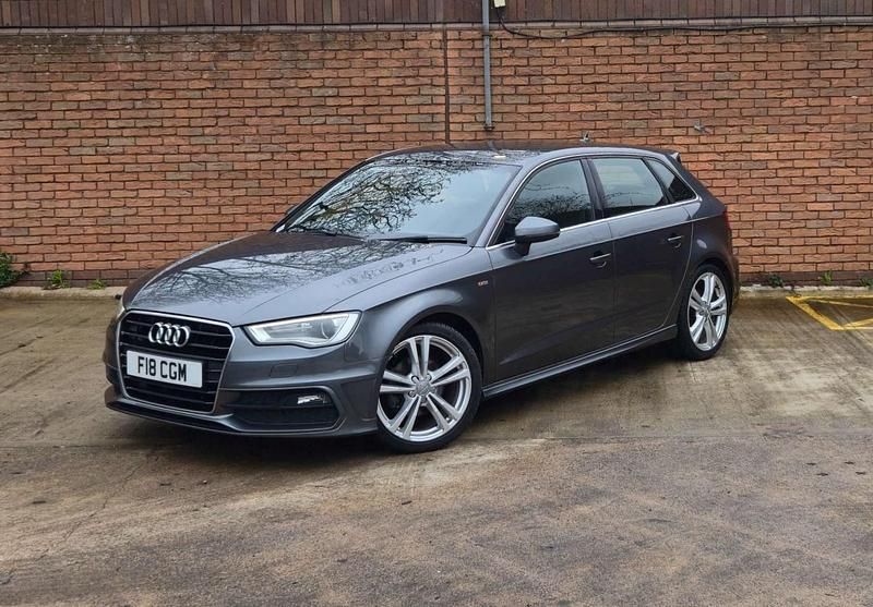 Used Audi A3 S-Line 2015 Grey Hatchback