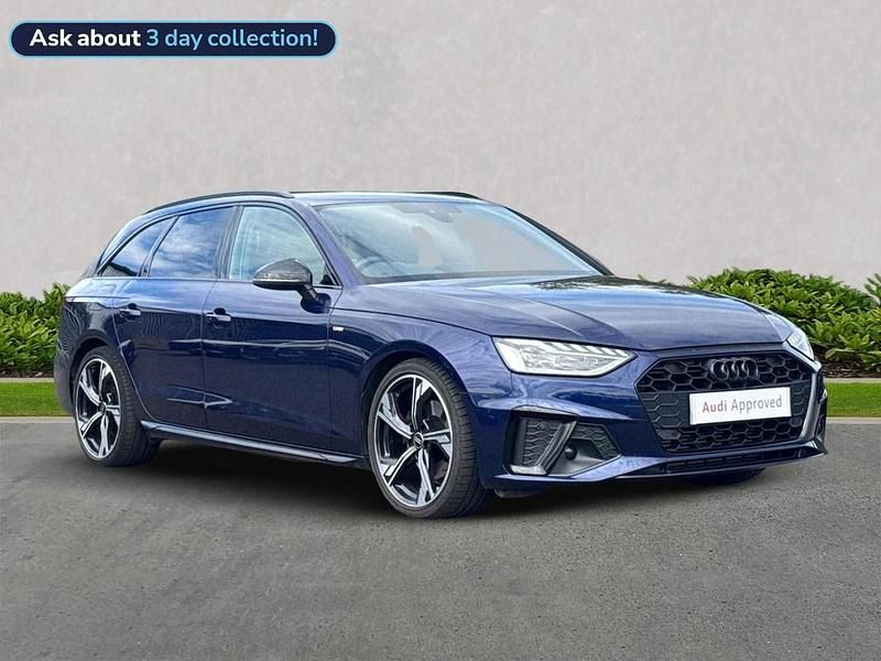 Blue Used 2022 Audi A4 Black Edition Estate | £26,894 (A bit pricey) - Image 1/4