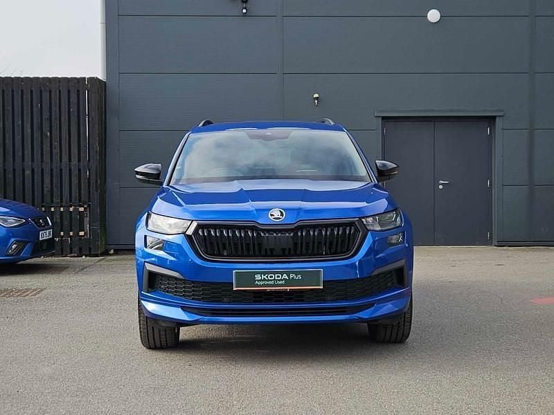 Used Skoda Kodiaq SportLine 140 HP (102 kW) 2023 Blue SUV