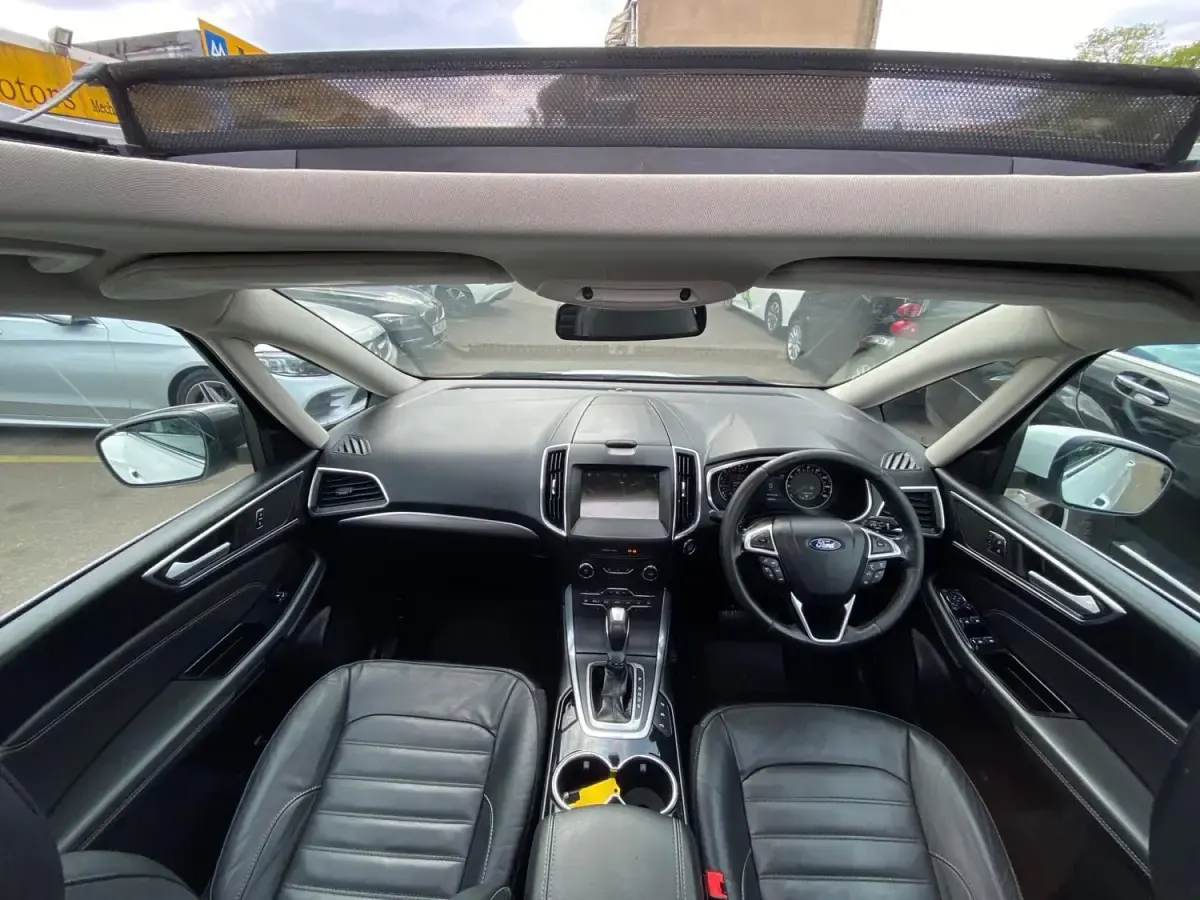 Begagnad Ford Galaxy Titanium X 2018 Vit Minibuss