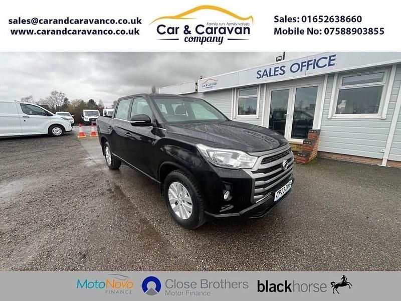 Used Ssangyong (KGM) Musso 181 HP (133 kW) 2023 Black Pickup