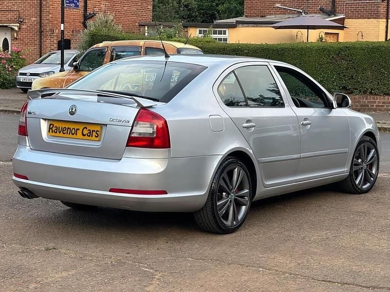 Used Skoda Octavia vRS 200 HP (147 kW) 2010 Silver Hatchback