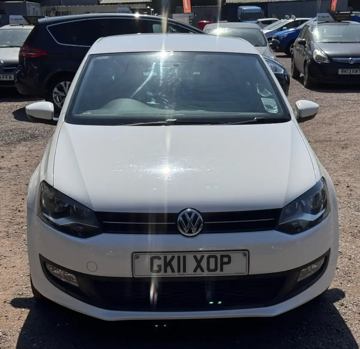 Used VW Polo 70 HP (51 kW) 2011 White Hatchback
