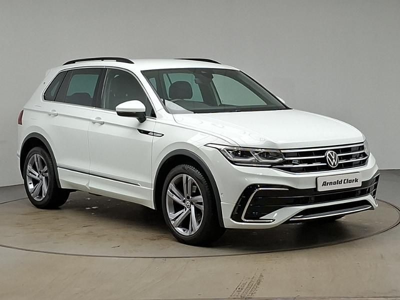 Used VW Tiguan R-line Edition 150 HP (110 kW) 2023 White SUV
