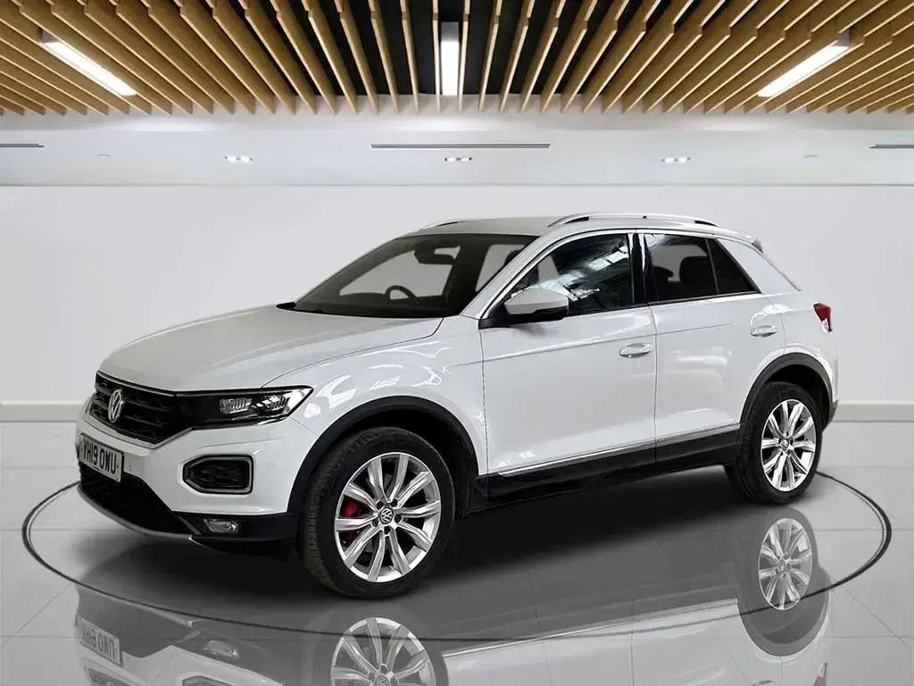 Used VW T-Roc SEL 115 HP (84 kW) 2019 White SUV