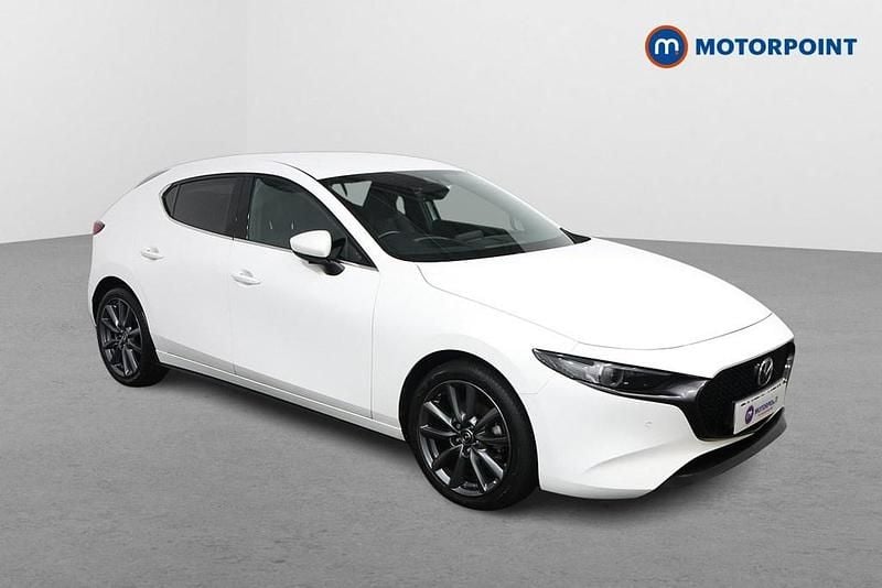 White Used 2023 Mazda 3 Edition Hatchback | £17,999 (Fair price) - Image 1/4