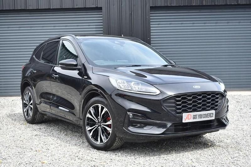 Black Used 2022 Ford Kuga ST-Line X SUV | £15,000 (Fair price) - Image 1/4