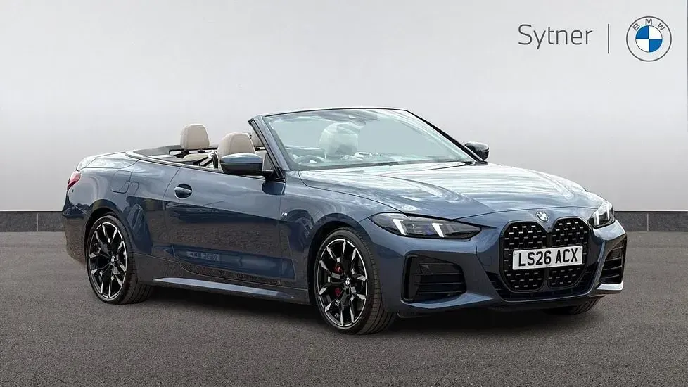 Used BMW 420 M Sport 181 HP (133 kW) 2026 Blue Cabriolet