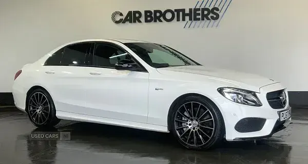 Used Mercedes C43 AMG 2018 White Sedan
