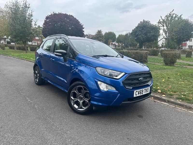 Blue Used 2019 Ford Ecosport ST-Line SUV | £7,985 (Super price) - Image 1/4