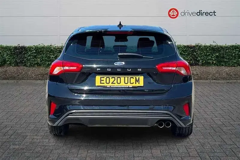 Used Ford Focus ST-Line 125 HP (91 kW) 2020 Black Hatchback