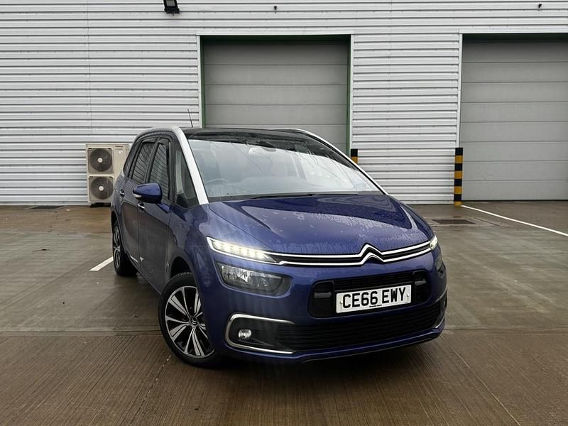 Used Citroën Grand C4 Picasso Flair 120 HP (88 kW) 2016 Blue MPV