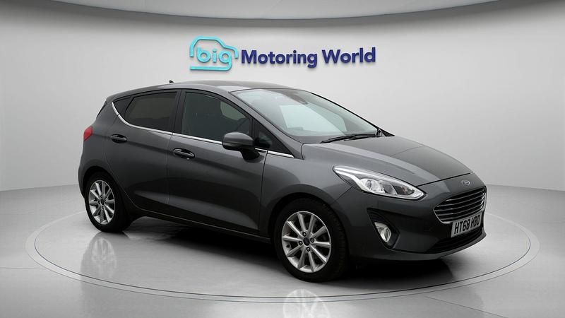 Used 2018 Ford Fiesta Titanium Hatchback | £9,632 (Fair price) - Image 1/4
