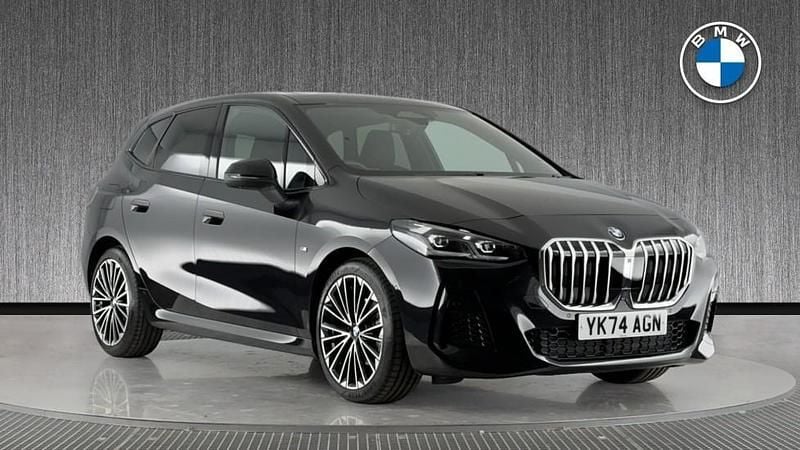 Black Used 2025 BMW 220 Active Tourer M Sport MPV | £29,399 (Fair price) - Image 1/4