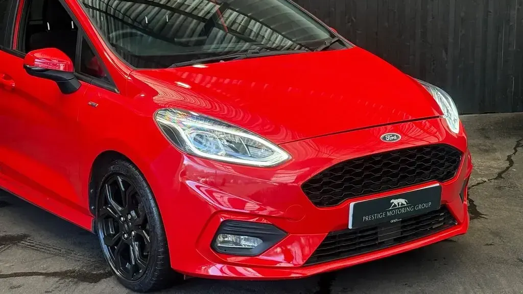 Used Ford Fiesta ST-Line 125 HP (91 kW) 2020 Red Hatchback