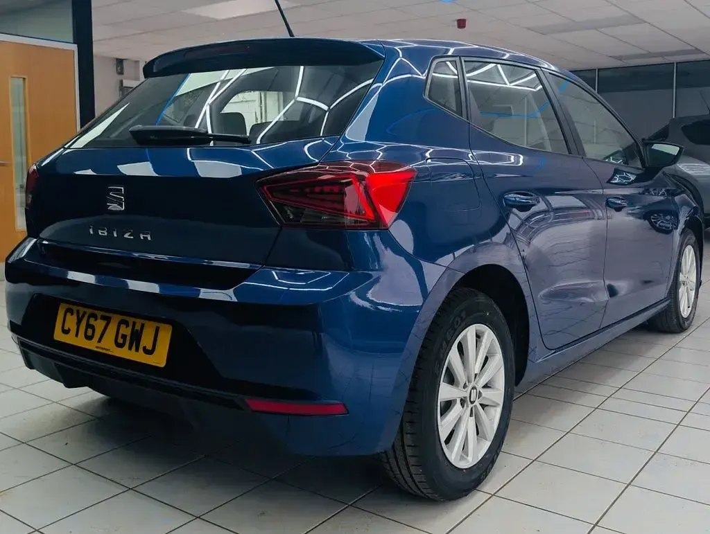 Used Seat Ibiza SE 2017 Blue Hatchback