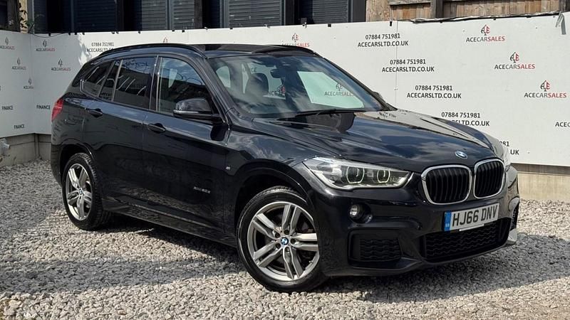Black Used 2016 BMW X1 M Sport SUV | £13,295 (Fair price) - Image 1/4