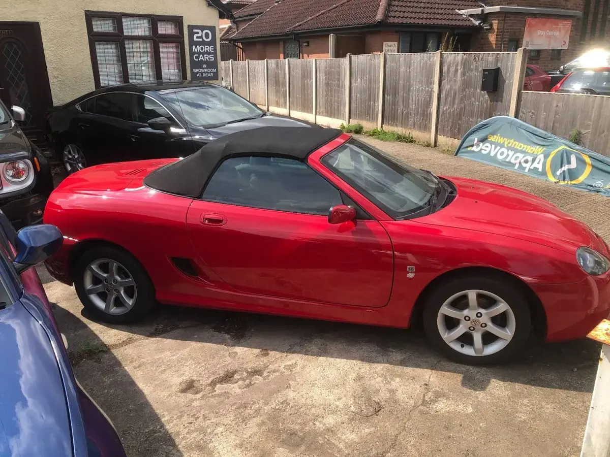 Usado MG F 2003 Vermelho Cabrios