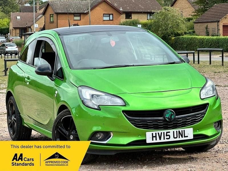 Green Used 2015 Vauxhall Corsa Edition Hatchback | £3,493 (Good price) - Image 1/4
