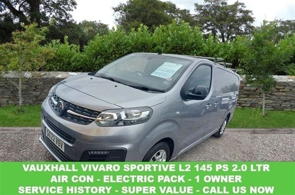 Grey Used 2022 Vauxhall Vivaro Sportive Van | £15,599 (A bit pricey) - Image 1/1
