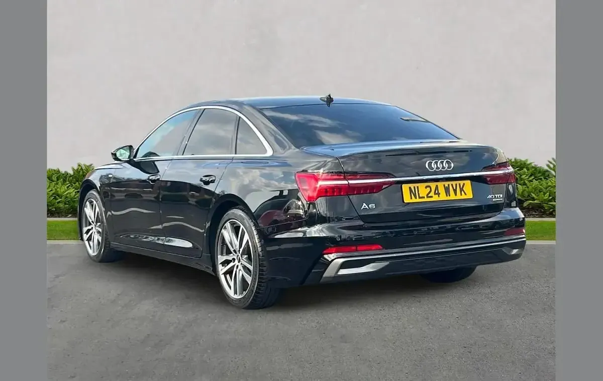 Used Audi A6 S-Line 204 HP (150 kW) 2024 Black Sedan