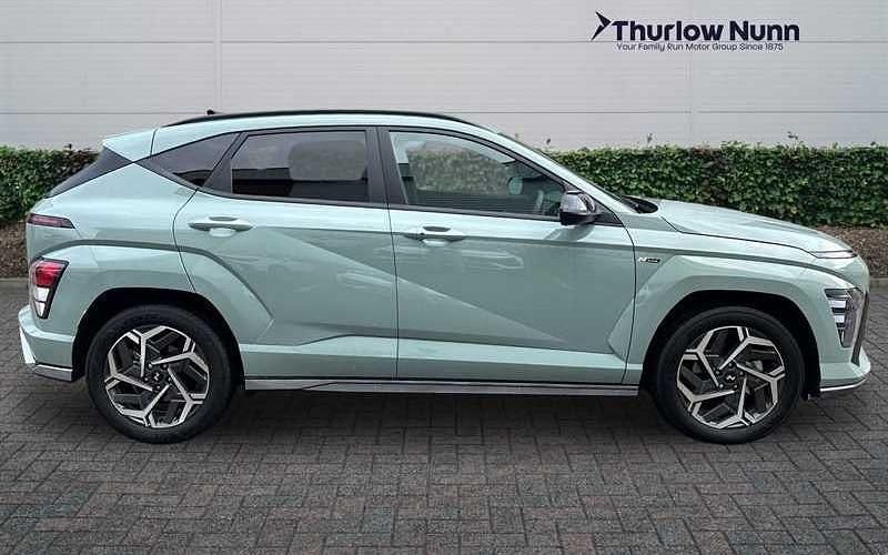 New Hyundai Kona N Line 129 HP (94 kW) 2025 Green SUV