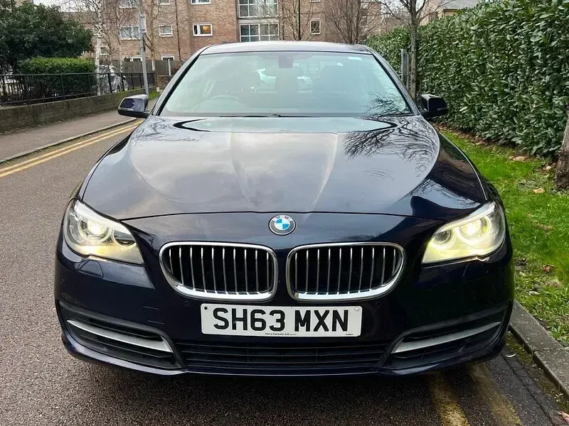 Used BMW 525 Impressive 218 HP (160 kW) 2013 Blue Sedan