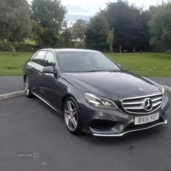 Used Mercedes E250 AMG line 2015 Grey Sedan