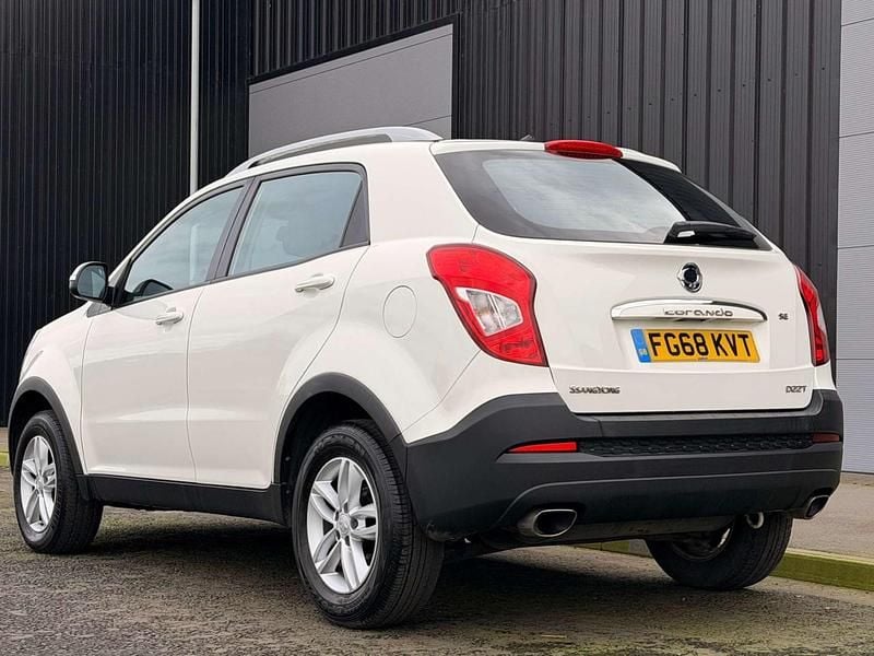 Used Ssangyong (KGM) Korando 2018 White SUV