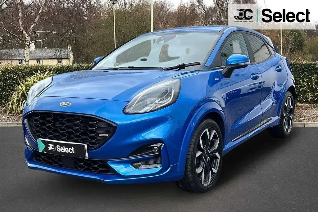 Used Ford Puma ST-Line X 123 HP (90 kW) 2020 Blue SUV
