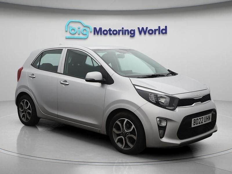 Silver Used 2022 Kia Picanto 3 Hatchback | £10,700 (Fair price) - Image 1/4