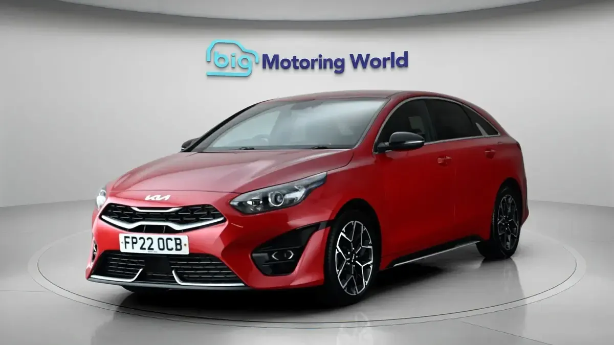 Used Kia ProCeed GT-Line 160 HP (117 kW) 2021 Red Estate