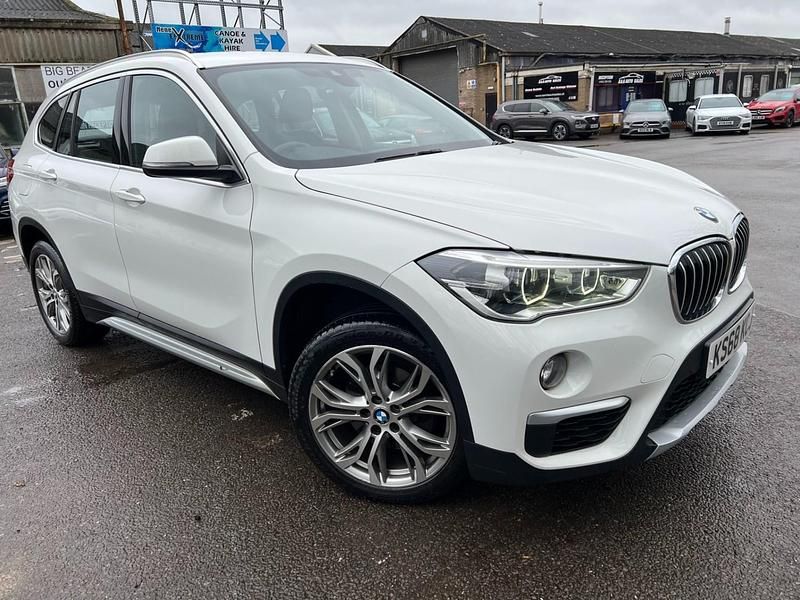 Begagnad BMW X1 xLine 2018 Vit SUV