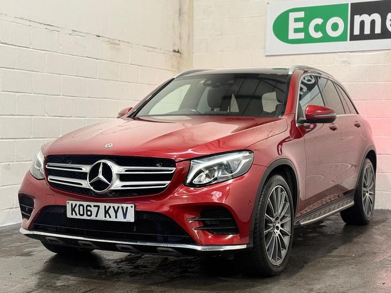 Used Mercedes GLC350 AMG line 2018 Red Estate
