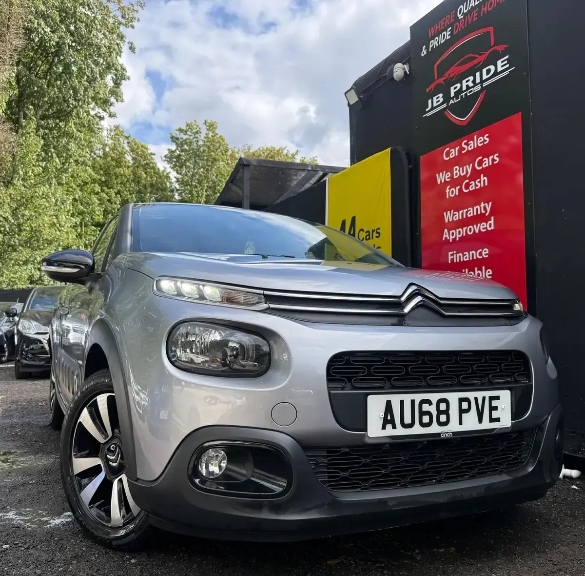 Used Citroën C3 Flair 80 HP (58 kW) 2018 Grey Hatchback