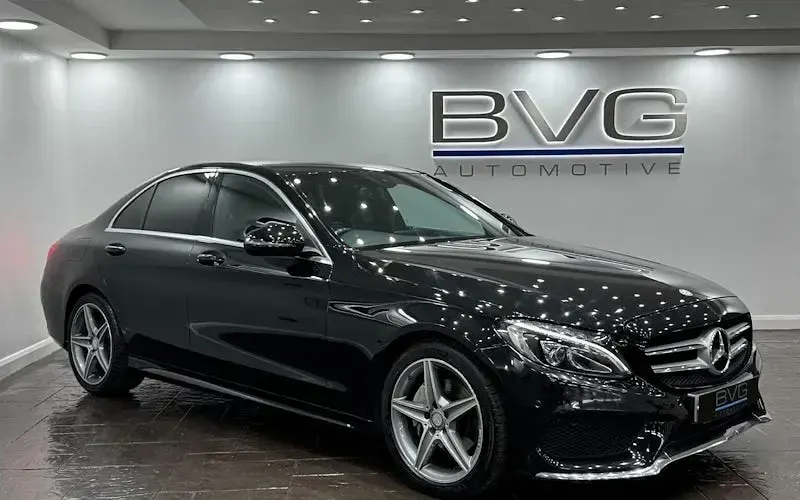 Used Mercedes C220 AMG line 170 HP (125 kW) 2017 Sedan