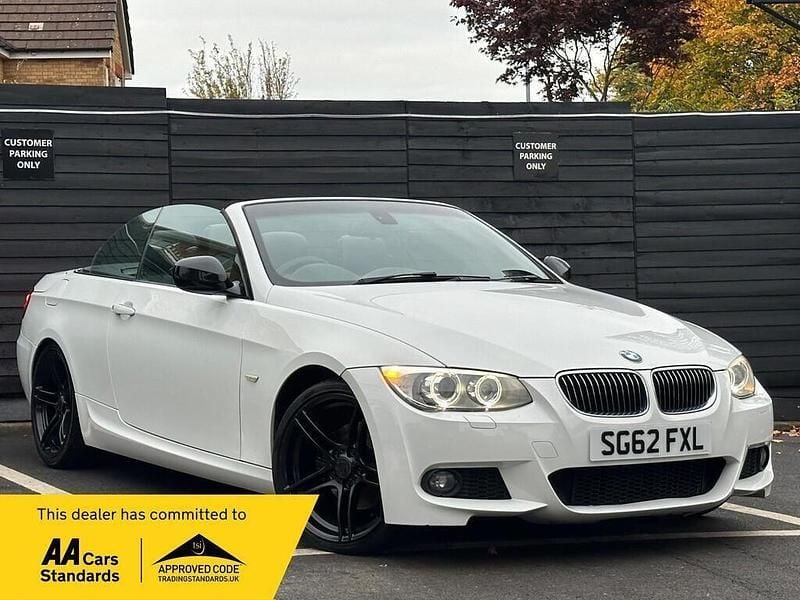 White Used 2012 BMW 320 Cabriolet Sport Line Cabriolet | £4,499 (Fair price) - Image 1/4