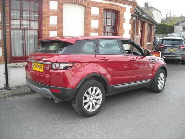 Used Land Rover Range Rover evoque Pure 190 HP (139 kW) 2014 Red SUV