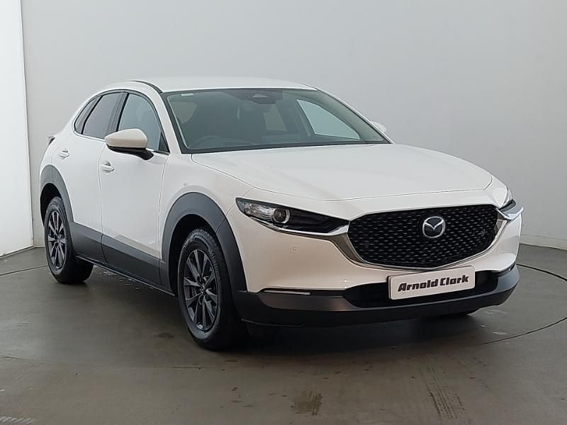 White Used 2024 Mazda CX-30 Center-Line SUV | £22,498 (Super price) - Image 1/4