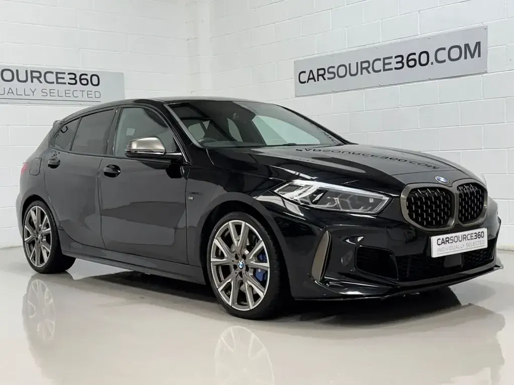 Used BMW M135 Comfort Edition 306 HP (225 kW) 2020 Black Hatchback