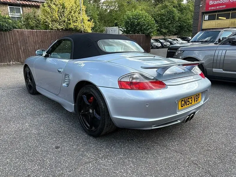 Used Porsche Boxster 260 HP (191 kW) 2003 Silver Cabriolet