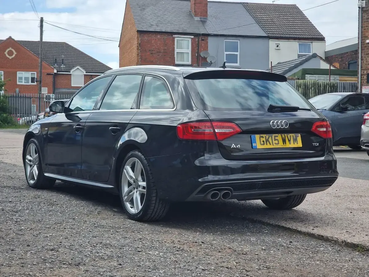 Used Audi A4 S-Line 2015 Black Estate