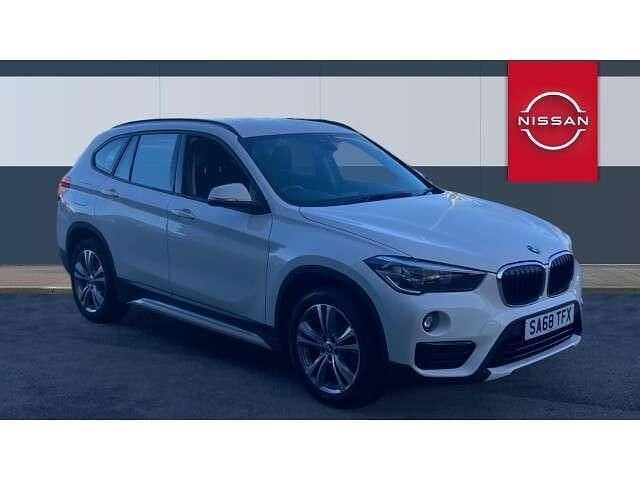 White Used 2018 BMW X1 Sport Line SUV | £15,660 (Fair price) - Image 1/4