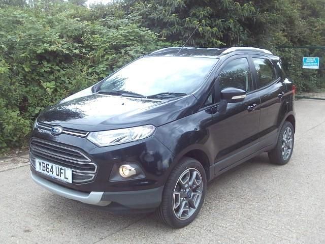Black Used 2015 Ford Ecosport Titanium SUV | £3,495 (Good price) - Image 1/4