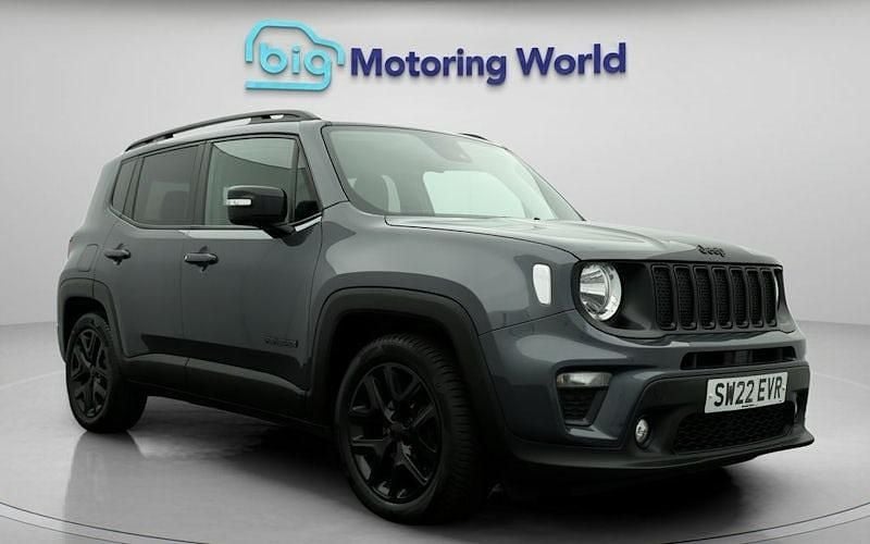 Used 2022 Jeep Renegade Night Eagle SUV | £12,900 (Fair price) - Image 1/4